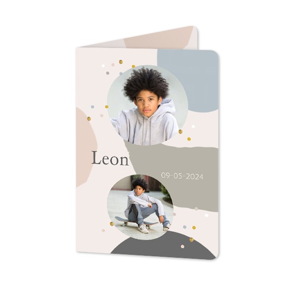 Folded Card portrait rounded corners 10 x 14,3 cm Folded Card portrait rounded corners 10 x 14,3 cm