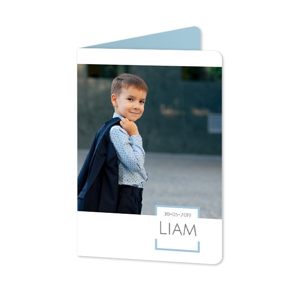 Text On Colored Frame Square