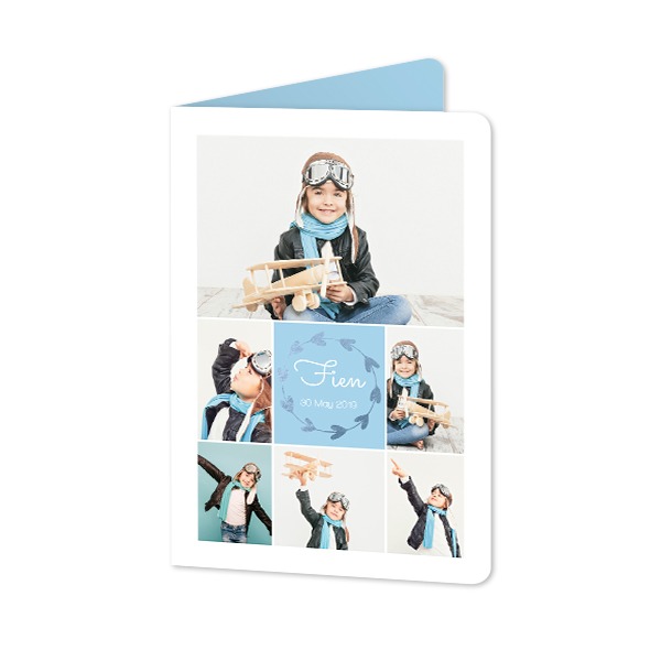 Folded Card portrait rounded corners 10 x 14,3 cm Folded Card portrait rounded corners 10 x 14,3 cm