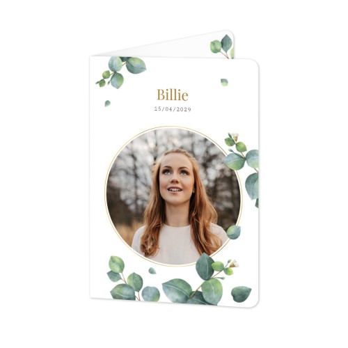 Folded Card portrait rounded corners 10 x 14,3 cm Folded Card portrait rounded corners 10 x 14,3 cm