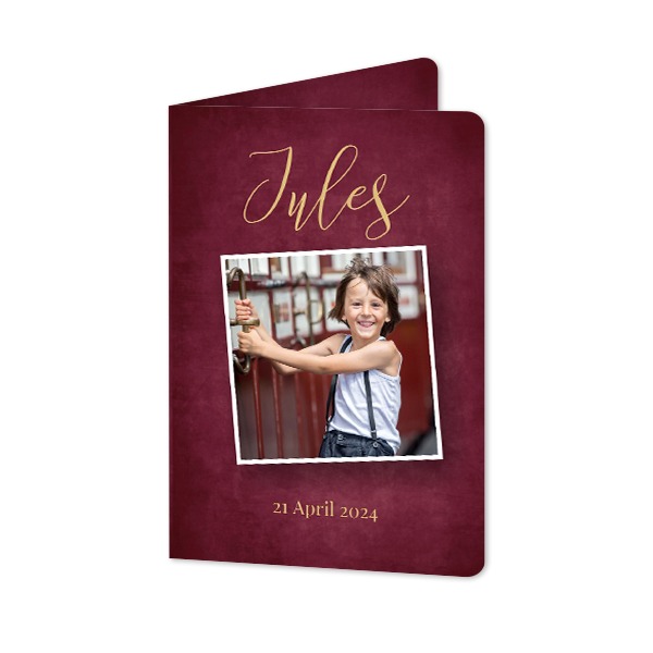 Folded Card portrait rounded corners 10 x 14,3 cm Folded Card portrait rounded corners 10 x 14,3 cm