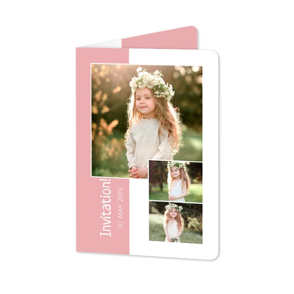 Vikta Fotokort Stående rundade hörn 10 x 14,3 cm