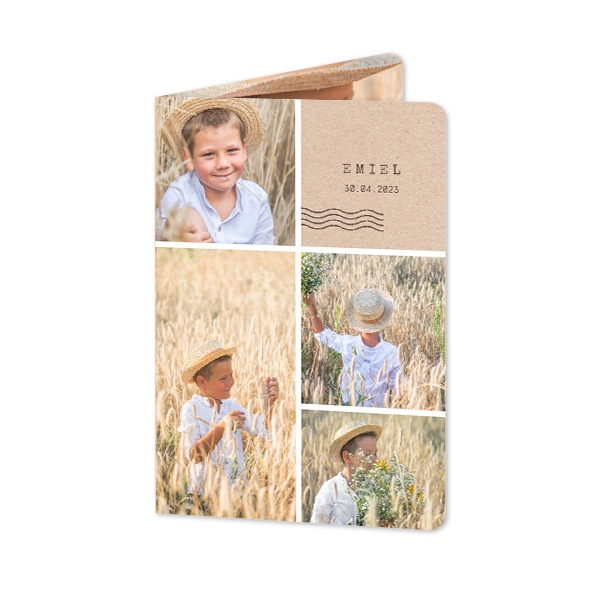 Folded Card portrait rounded corners 10 x 14,3 cm Folded Card portrait rounded corners 10 x 14,3 cm