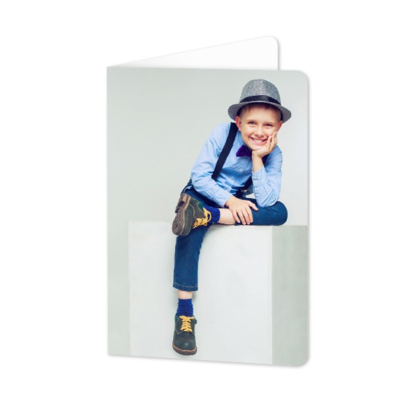 Faire-part 2 volets Portrait coins arrondis 10 x 14,3 cm Faire-part 2 volets Portrait coins arrondis 10 x 14,3 cm