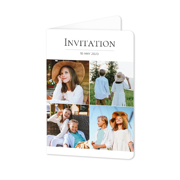 Folded Card portrait rounded corners 10 x 14,3 cm Folded Card portrait rounded corners 10 x 14,3 cm