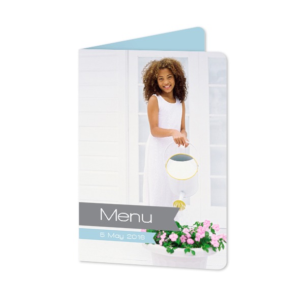 Folded Card portrait rounded corners 10 x 14,3 cm