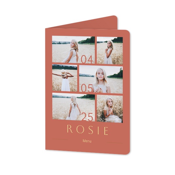 Vikta Fotokort Stående rundade hörn 10 x 14,3 cm