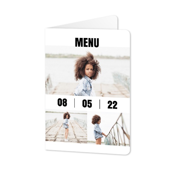 Folded Card portrait rounded corners 10 x 14,3 cm Folded Card portrait rounded corners 10 x 14,3 cm