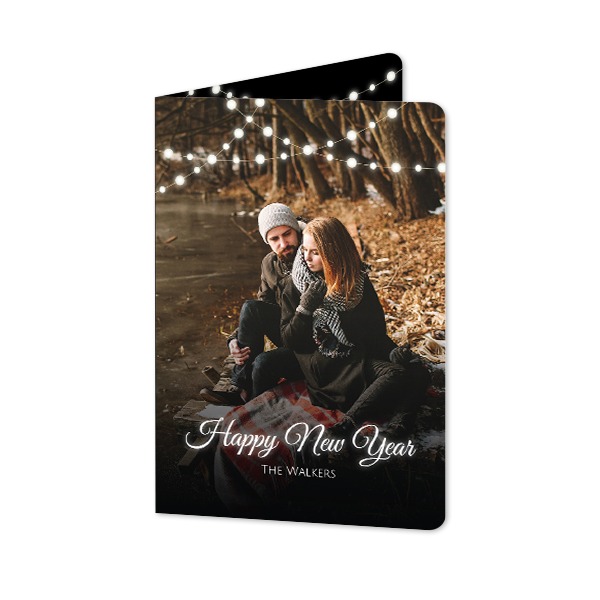 Folded Card portrait rounded corners 10 x 14,3 cm