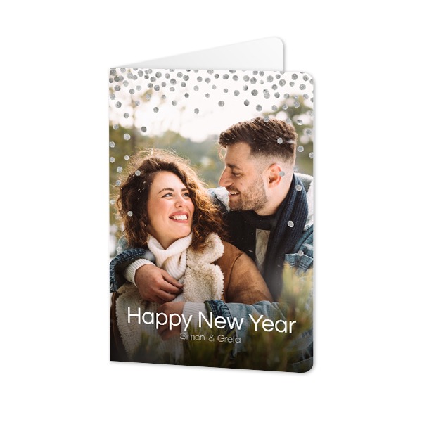 Faire-part 2 volets Portrait coins arrondis 10 x 14,3 cm Faire-part 2 volets Portrait coins arrondis 10 x 14,3 cm