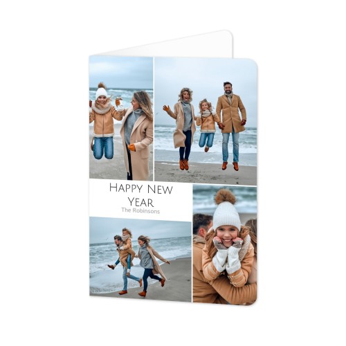 Folded Card portrait rounded corners 10 x 14,3 cm