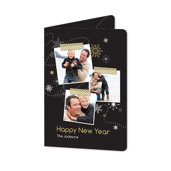 Doble Fotokort Stående runde hjørner 10 x 14,3 cm