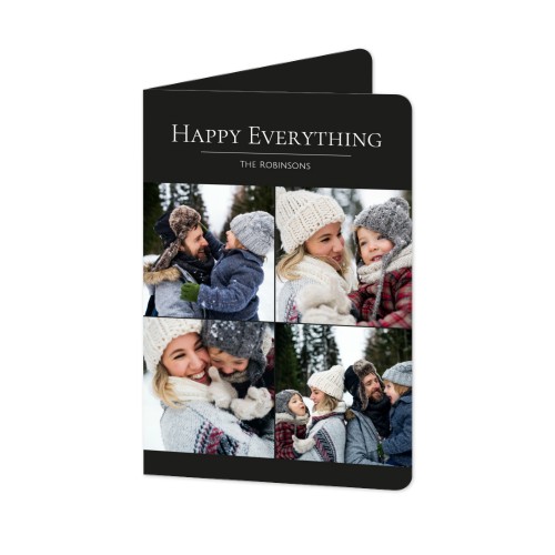 Folded Card portrait rounded corners 10 x 14,3 cm