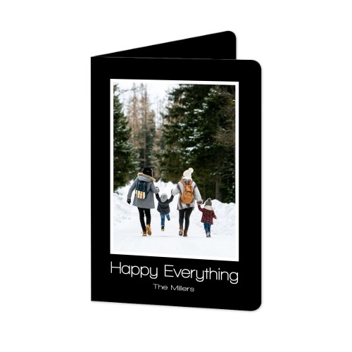 Folded Card portrait rounded corners 10 x 14,3 cm