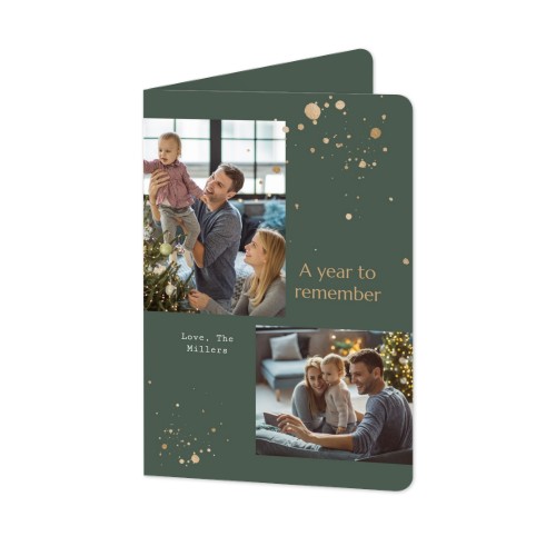 Gevouwen wenskaart staand met ronde hoeken 10 x 14,3 cm Gevouwen wenskaart staand met ronde hoeken 10 x 14,3 cm