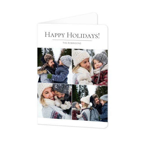 Folded Card portrait rounded corners 10 x 14,3 cm