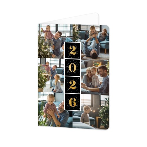 Folded Card portrait rounded corners 10 x 14,3 cm