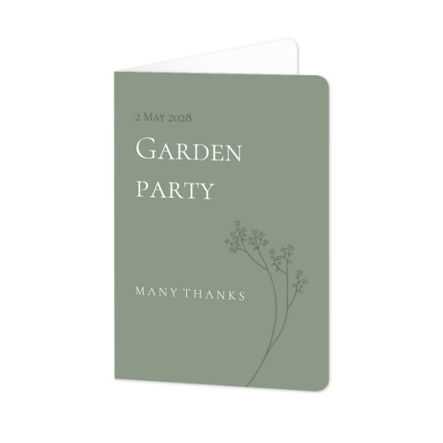 Gevouwen wenskaart staand met ronde hoeken 10 x 14,3 cm Gevouwen wenskaart staand met ronde hoeken 10 x 14,3 cm