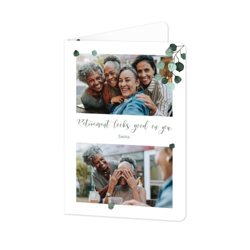 Folded Card portrait rounded corners 10 x 14,3 cm Folded Card portrait rounded corners 10 x 14,3 cm