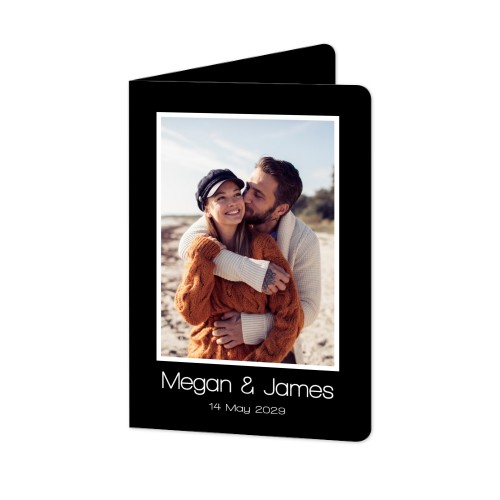 Folded Card portrait rounded corners 10 x 14,3 cm Folded Card portrait rounded corners 10 x 14,3 cm