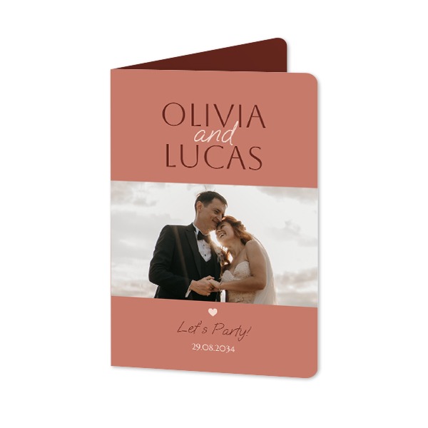 Folded Card portrait rounded corners 10 x 14,3 cm Folded Card portrait rounded corners 10 x 14,3 cm