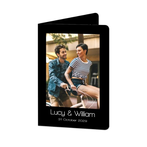 Folded Card portrait rounded corners 10 x 14,3 cm Folded Card portrait rounded corners 10 x 14,3 cm