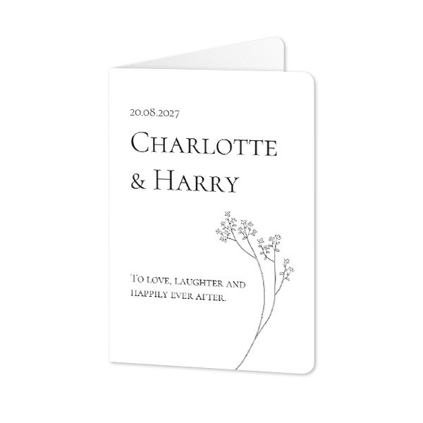 Taitekortit Pysty pyöristetyillä kulmilla 10 x 14,3 cm