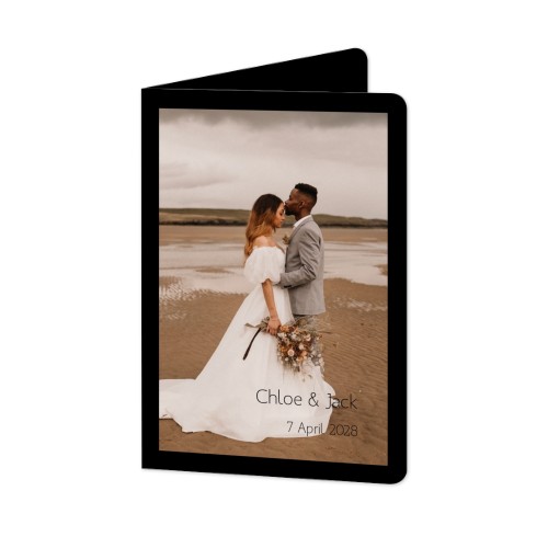 Falt-Grusskarte Hochformat mit abgerundeten Ecken 10 x 14,3 cm