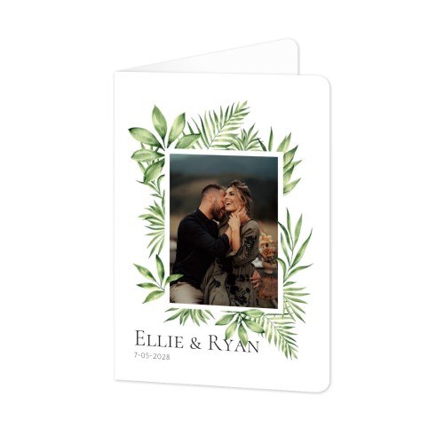 Doble Fotokort Stående runde hjørner 10 x 14,3 cm