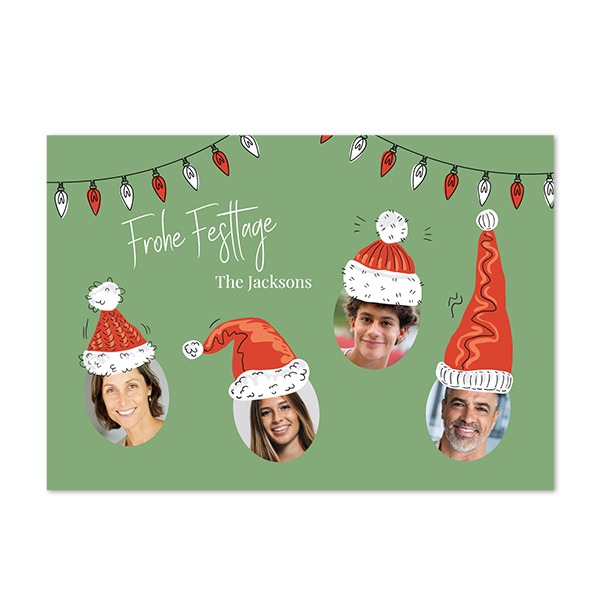 AdditionalFestiveSantaHats