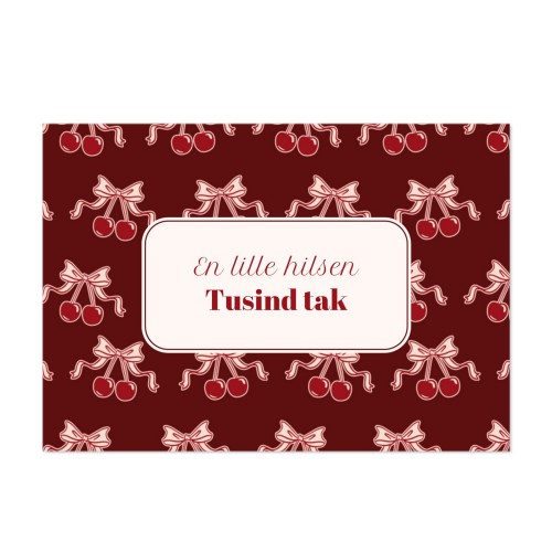 Additional Vintage Cherry Love - Text Only