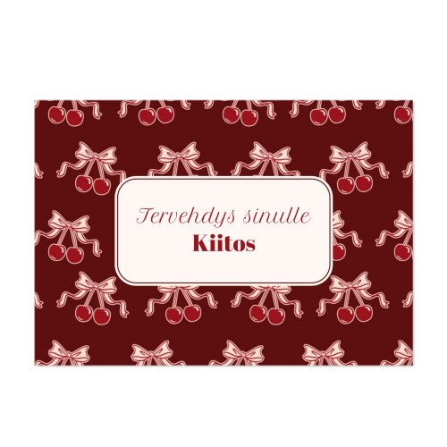 Additional Vintage Cherry Love - Text Only