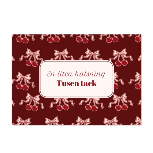 Additional Vintage Cherry Love - Text Only Additional Vintage Cherry Love - Text Only