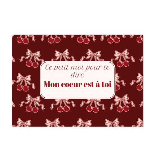 Additional Vintage Cherry Love - Text Only Additional Vintage Cherry Love - Text Only