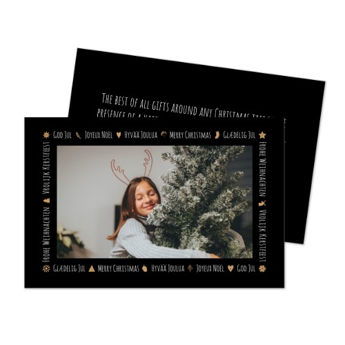 Etiquettes cadeaux 8,5 x 5,5 cm