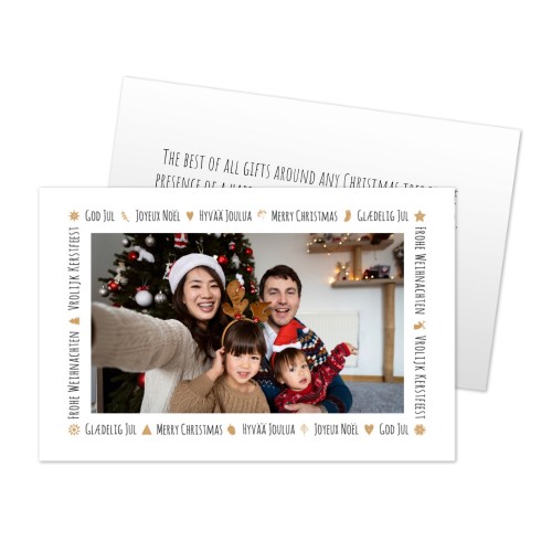 Små gavelapper 8,5 x 5,5 cm