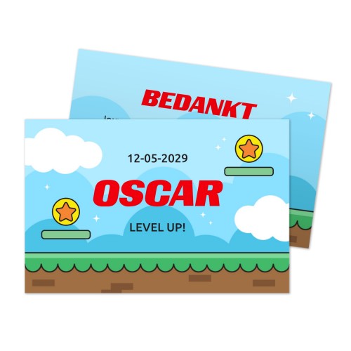 Cadeaukaartjes 8,5 x 5,5 cm