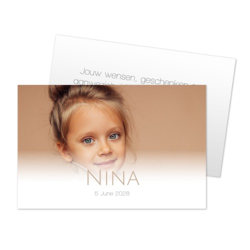 Cadeaukaartjes 8,5 x 5,5 cm