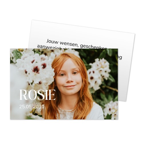 Cadeaukaartjes 8,5 x 5,5 cm