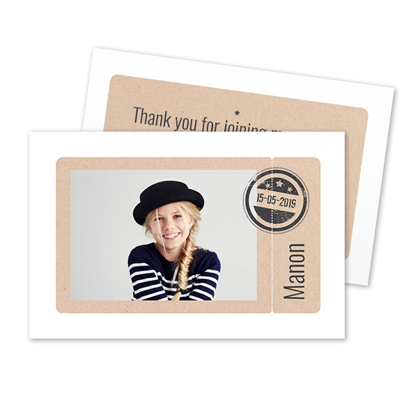 Cadeaukaartjes 8,5 x 5,5 cm