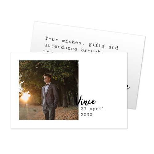 Små gavemærker 8,5 x 5,5 cm