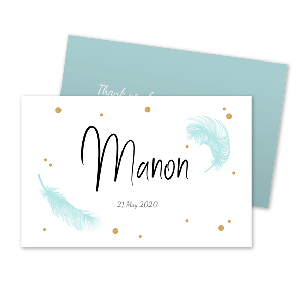 Cadeaukaartjes 8,5 x 5,5 cm