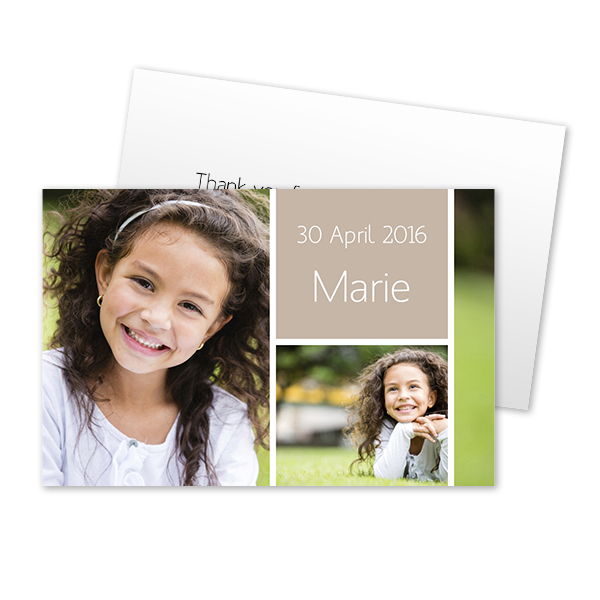 Cadeaukaartjes 8,5 x 5,5 cm