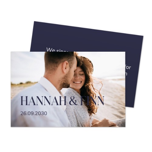 Elegant Text Full Photo