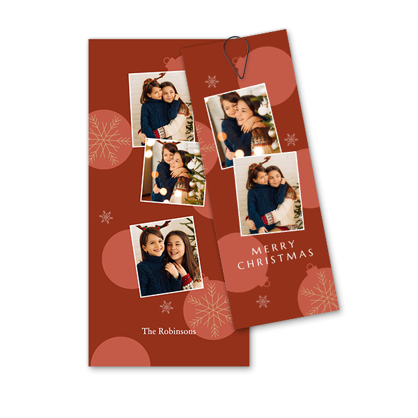 Two-piece card Black - set of 12