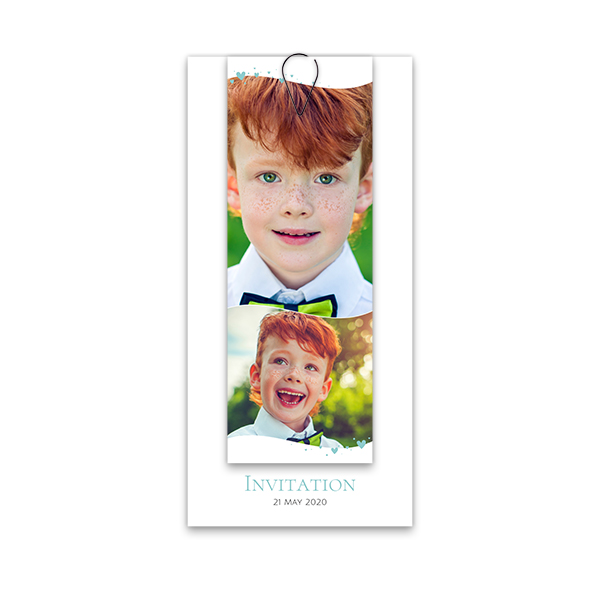 Two-piece card Black - set of 12 (19,6 x 9,3 cm) Two-piece card Black - set of 12 (19,6 x 9,3 cm)