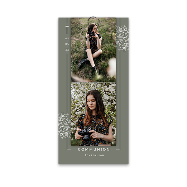 Two-piece card Black - set of 12 (19,6 x 9,3 cm) Two-piece card Black - set of 12 (19,6 x 9,3 cm)