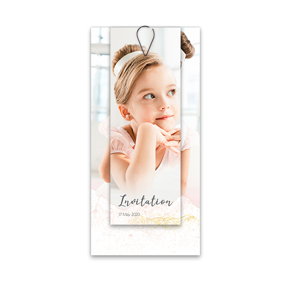 Two-piece card Black - set of 12 (19,6 x 9,3 cm)  Two-piece card Black - set of 12 (19,6 x 9,3 cm)