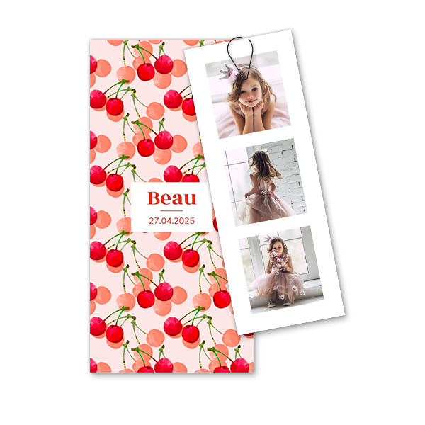 Two-piece card Black - set of 12 (19,6 x 9,3 cm) Two-piece card Black - set of 12 (19,6 x 9,3 cm)