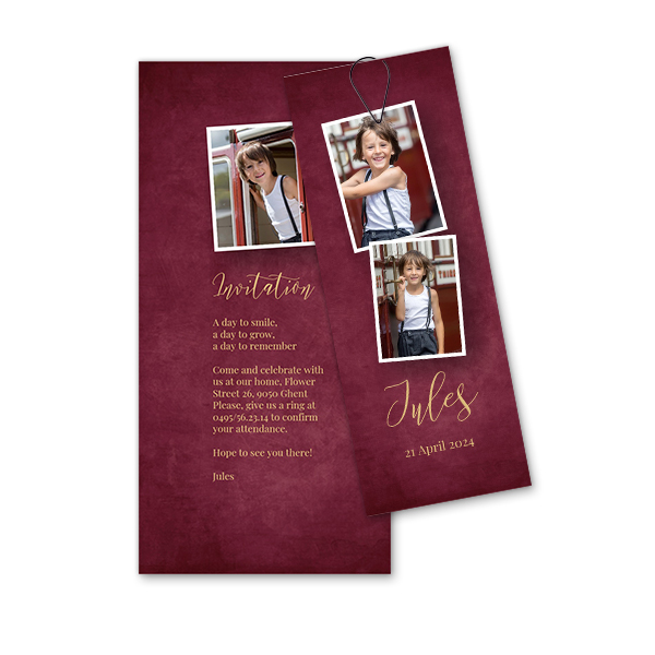 Two-piece card Black - set of 12 (19,6 x 9,3 cm) Two-piece card Black - set of 12 (19,6 x 9,3 cm)